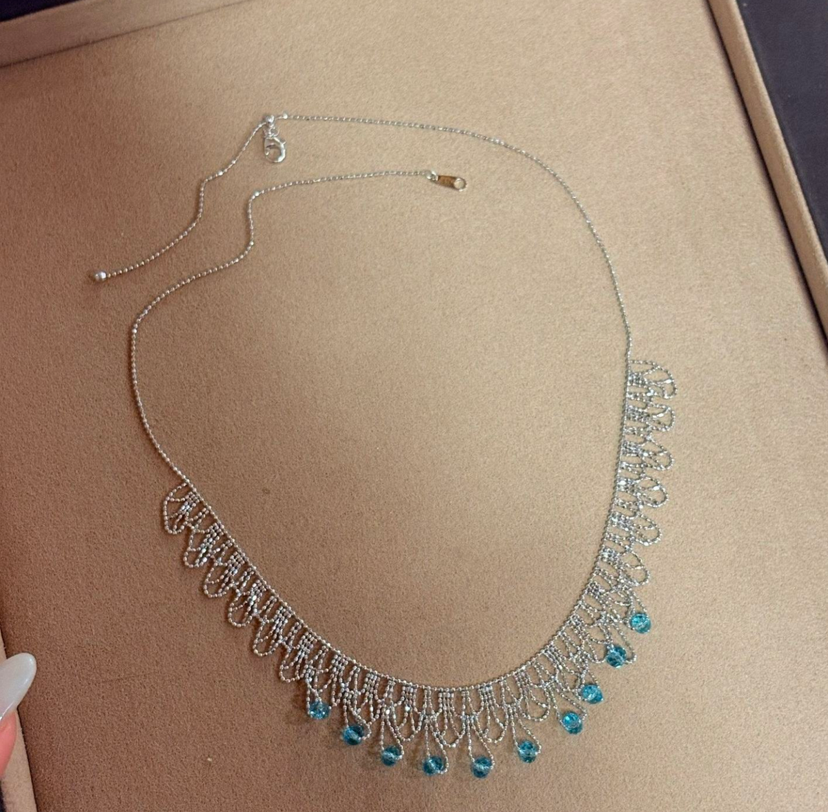 Serena™ — Handmade S925 Silver Mesh Jewelry