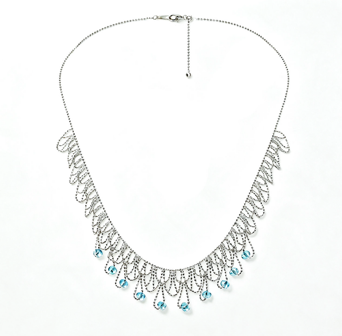 Serena™ — Handmade S925 Silver Mesh Jewelry