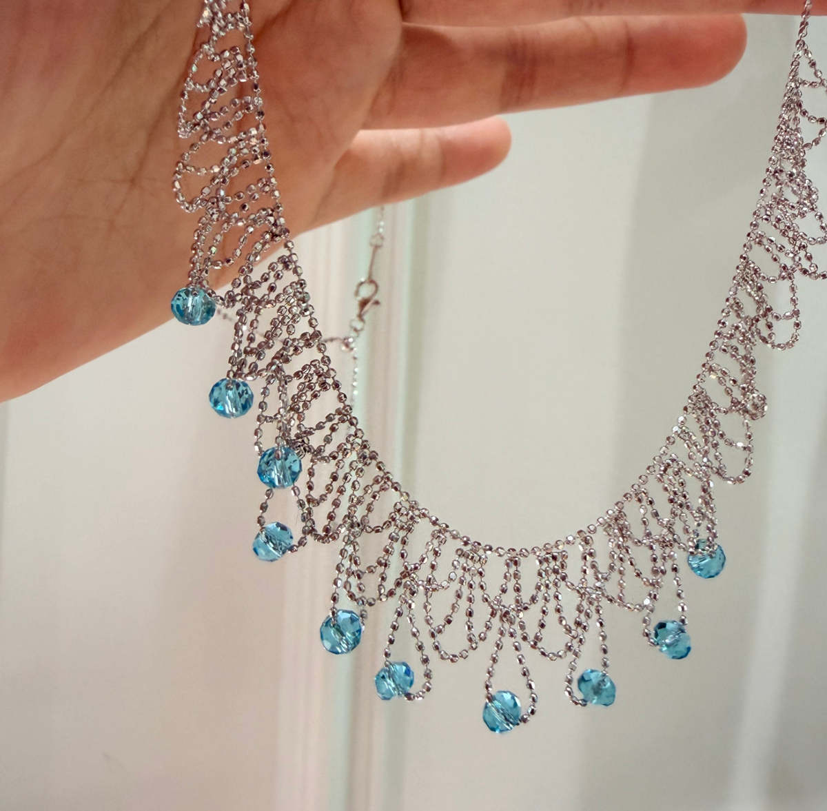 Serena™ — Handmade S925 Silver Mesh Jewelry