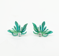 Aurelia™ Brilliant-Cut Titanium Earrings