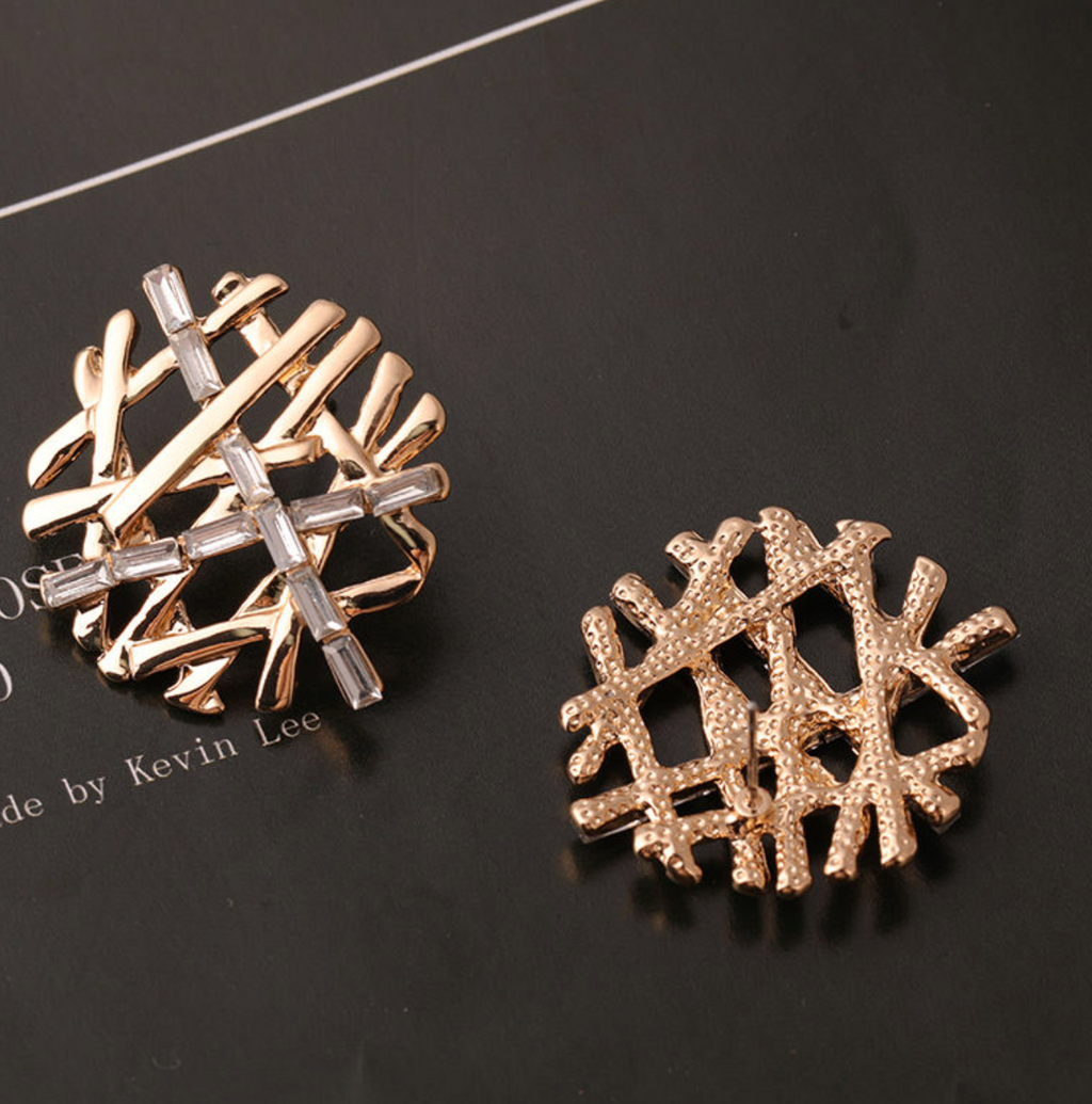 Amara™ Gold-Tone Statement Earrings