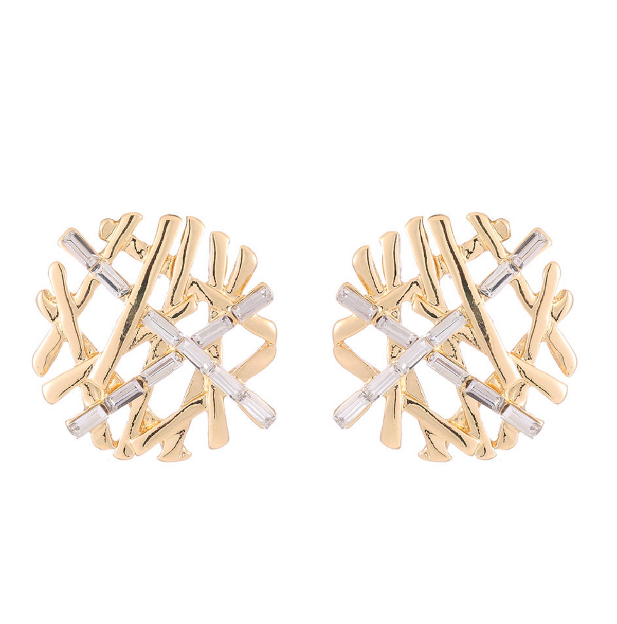 Amara™ Gold-Tone Statement Earrings